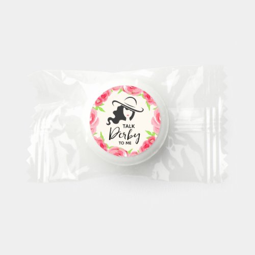 Big Hat Lady Roses Derby Party Life Saver Mints