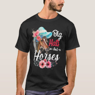 Big Hat Nice Hat Horse Racing Derby Day 2022 Kentu T-Shirt