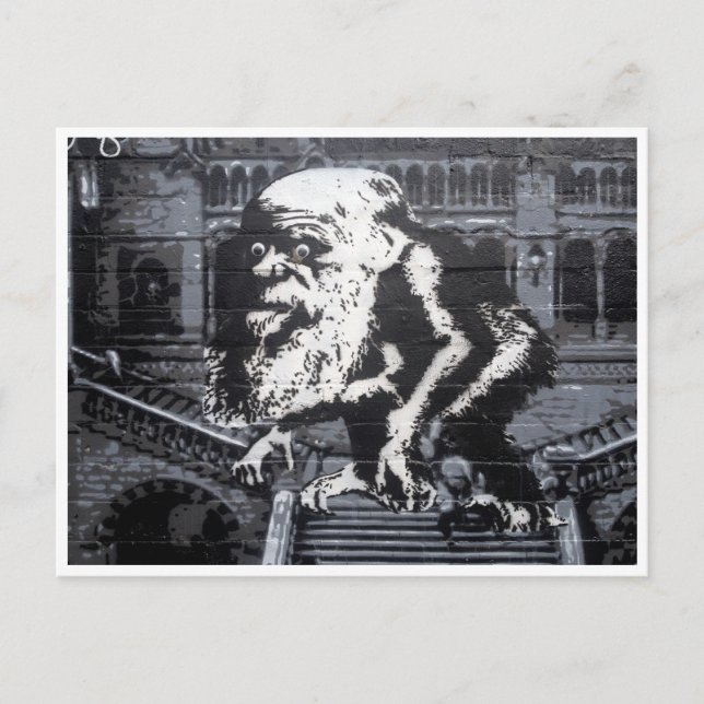 big head postcard (Front)