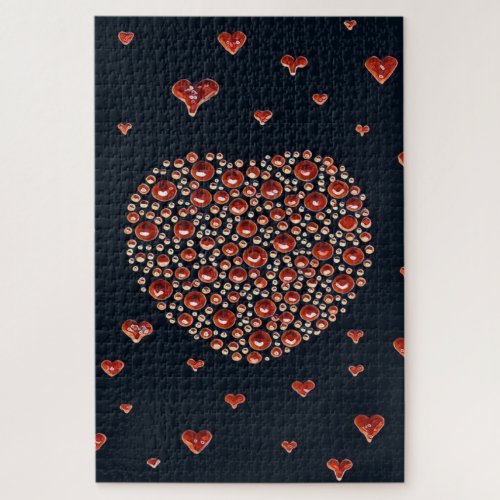 Big Heart Passion Fruit Jigsaw Puzzle