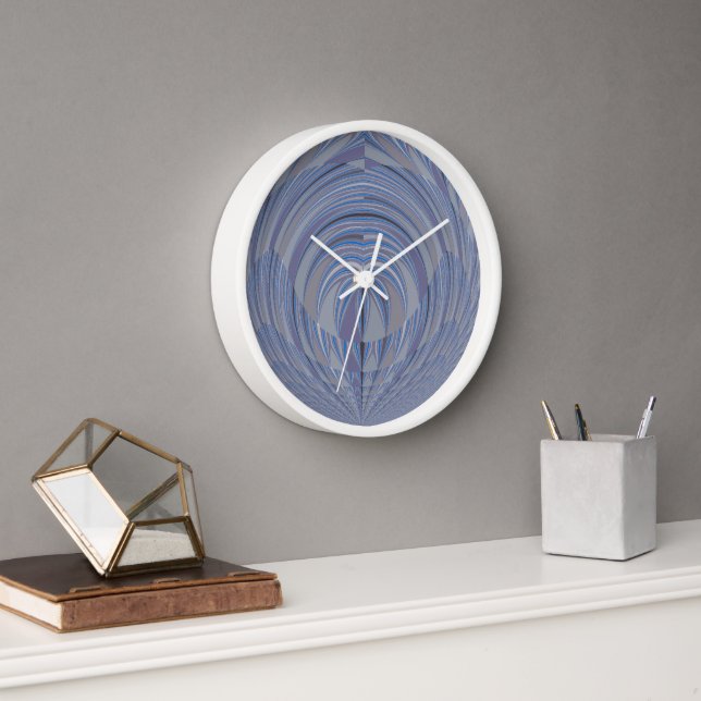 Big Heart Seamless Design Clock (Office)