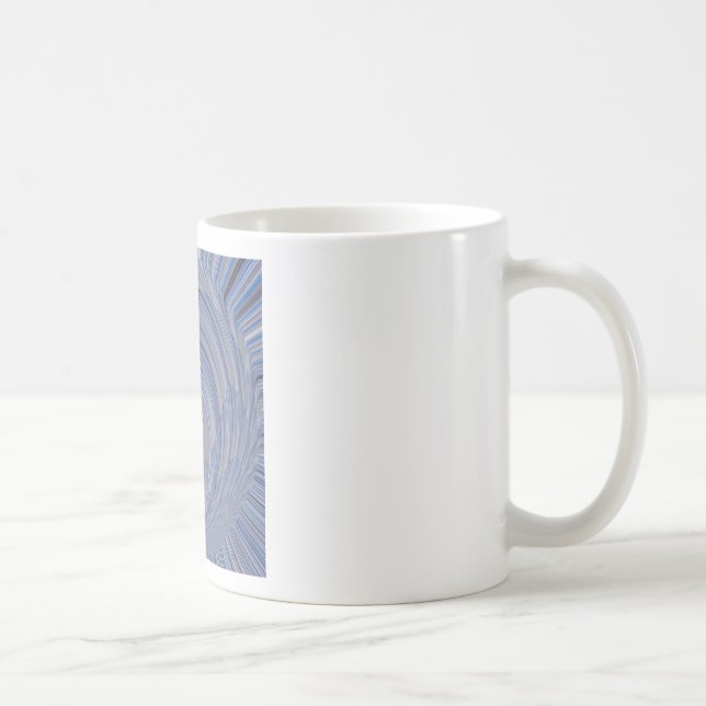 Big Heart Seamless Design Coffee Mug (Right)