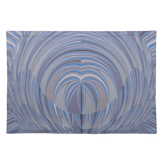 Big Heart Seamless Design Placemat (Front)