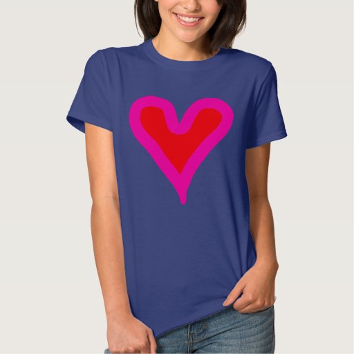 Big Heart T-Shirt | Zazzle