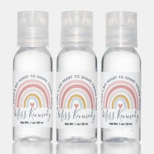 Big Heart to Shape Young Minds Teacher Hand Sanitizer