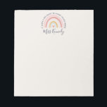 Big Heart to Shape Young Minds Teacher Notepad<br><div class="desc">Big Heart to Shape Young Minds Teacher Notepad Share the love for your lovely students or say thank you in appreciation to your favorite kindergarten or elementary school teacher with a cute gift. If you need any custom work on this card, please contact me and I will assist you right...</div>