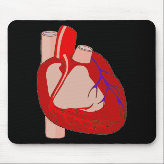 Big Hearted Mouse Pad