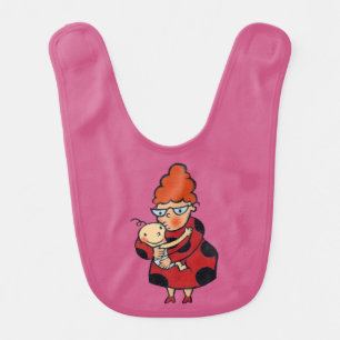 Big Hello Hugs from Auntie in Red Bib