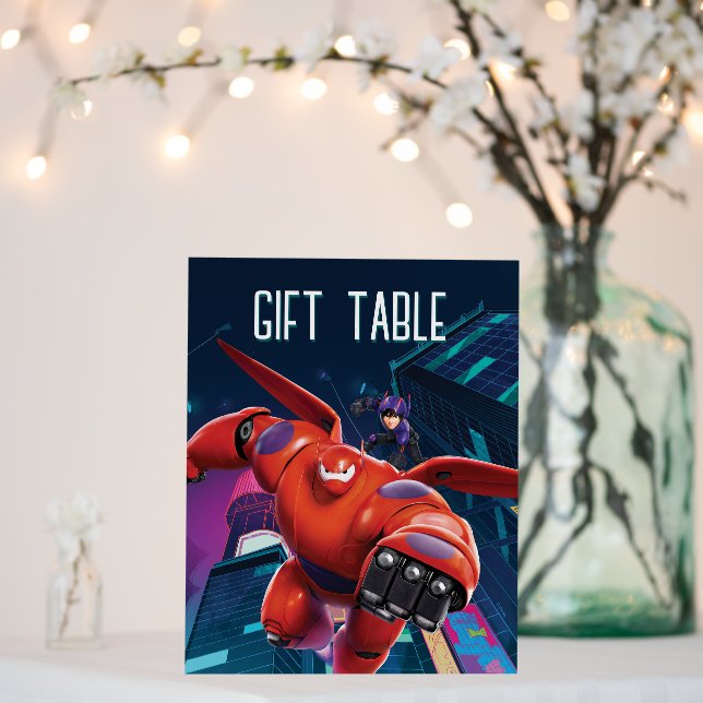 Big Hero 6 Baymax Birthday Foam Board (In Situ (Wedding))