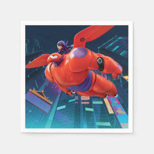 Big Hero 6 Baymax Birthday Napkins