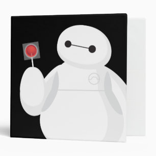 Big Hero 6   Baymax with Lollipop 3 Ring Binder
