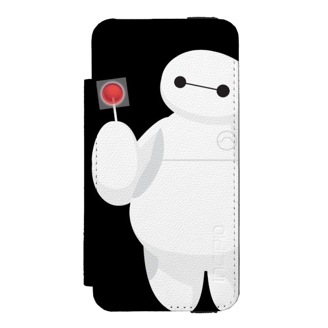 Big Hero 6 | Baymax with Lollipop Incipio iPhone Wallet Case (Folio Front)