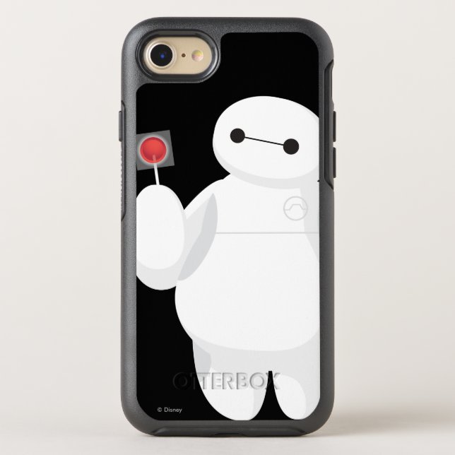 Big Hero 6 | Baymax with Lollipop Otterbox iPhone Case (Back)