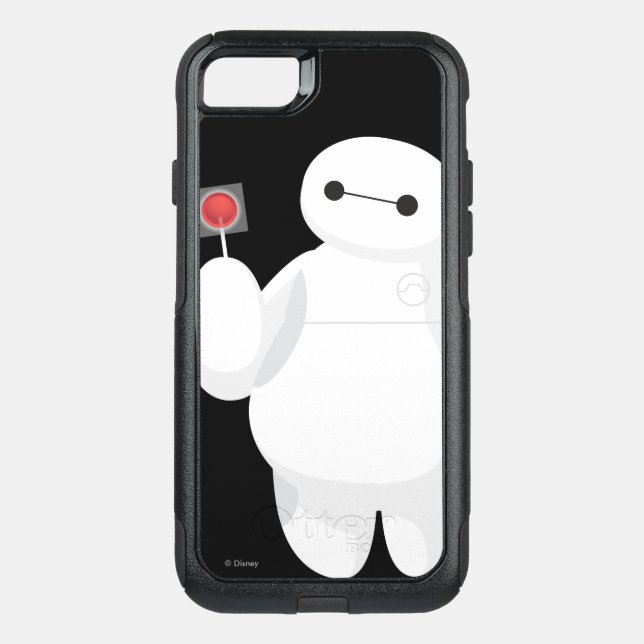 Big Hero 6 | Baymax with Lollipop Otterbox iPhone Case (Back)