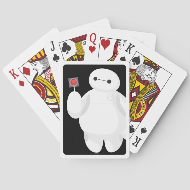 Big Hero 6 | Baymax with Lollipop Poker Cards (Back)
