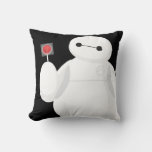 Big Hero 6 | Baymax With Lollipop Throw Pillow at Zazzle