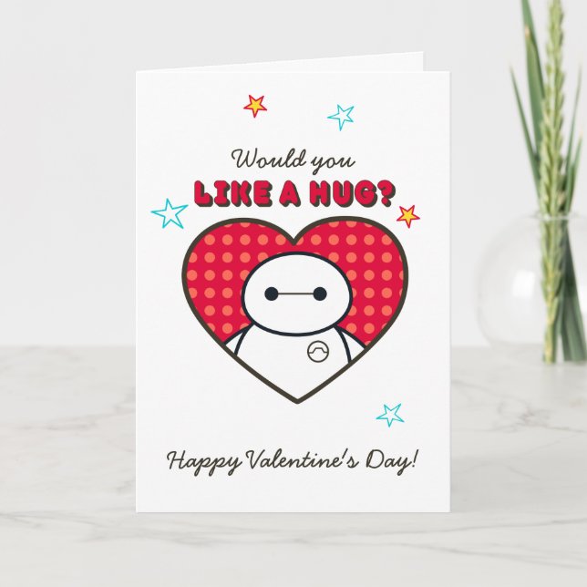 Big Hero 6 | Baymax - Would You Like a Hug? Holiday Card (Front)