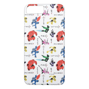 Big Hero 6 Fighting Pattern iPhone 8 Plus/7 Plus Case