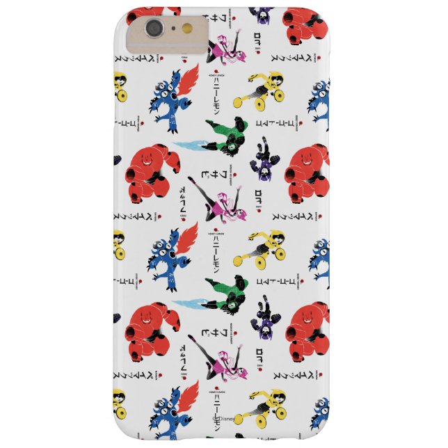 Big Hero 6 Fighting Pattern Case-Mate iPhone Case (Back)