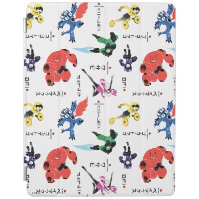 Big Hero 6 Fighting Pattern iPad Smart Cover
