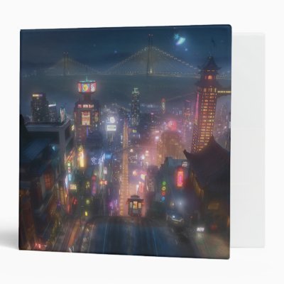 Big Hero 6 Night Sky Binder