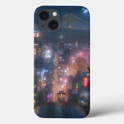 Big Hero 6 Night Sky iPhone 13 Case