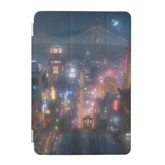 Big Hero 6 Night Sky iPad Mini Cover (Front)