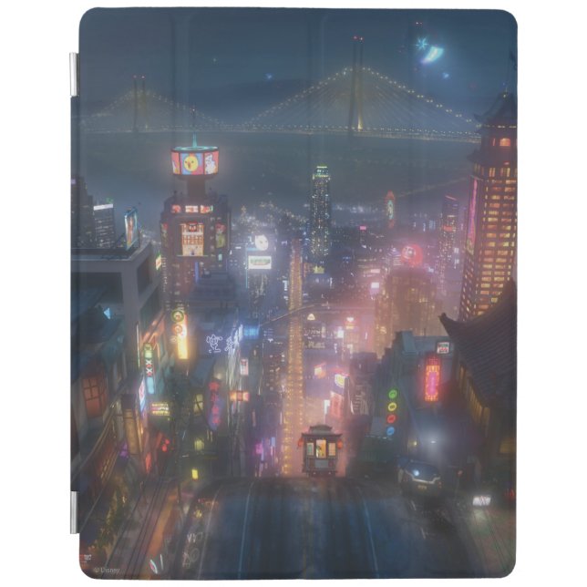 Big Hero 6 Night Sky iPad Smart Cover (Front)