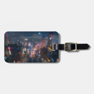 Big Hero 6 Night Sky Luggage Tag