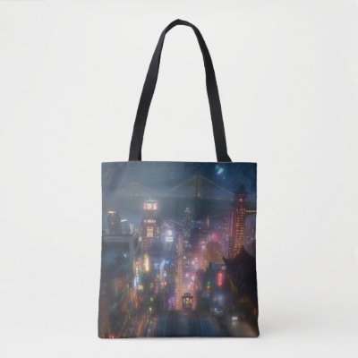Big Hero 6 Night Sky Tote Bag