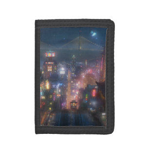 Big Hero 6 Night Sky Trifold Wallet