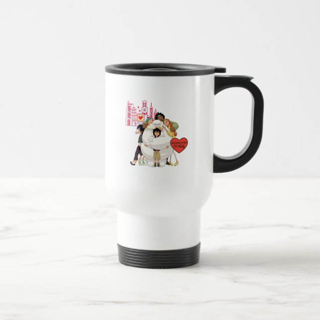 Big Hero 6 | Programmed to Hug Valentine Travel Mug (Right)