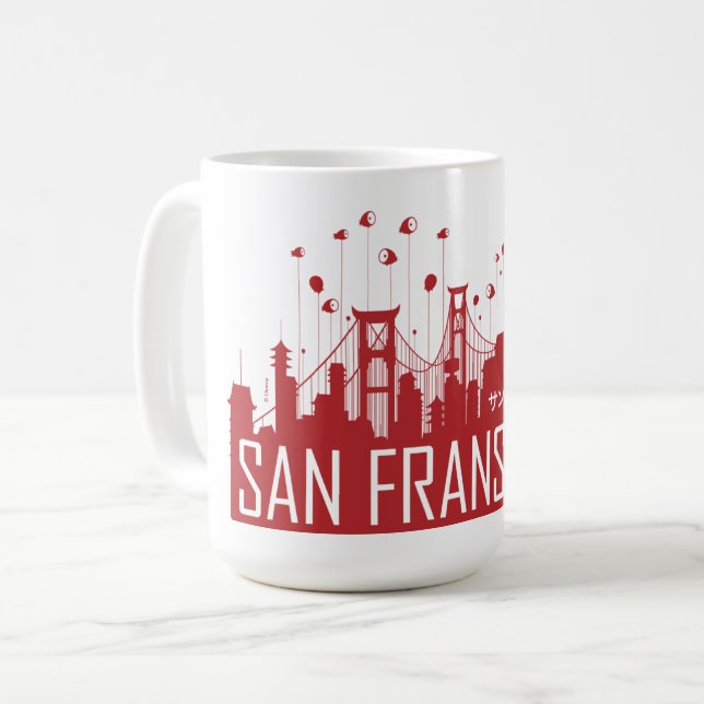 Big Hero 6 | San Fransokyo Coffee Mug (Front Left)