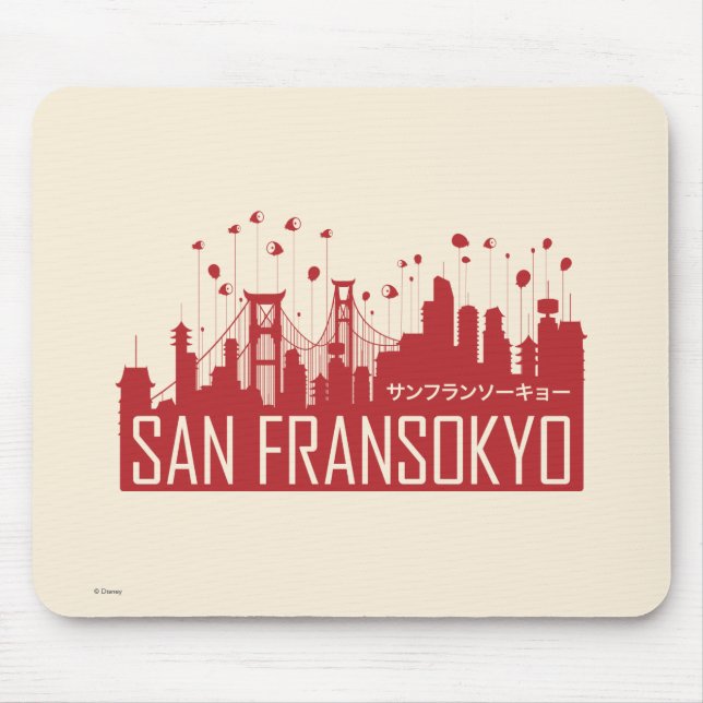Big Hero 6 | San Fransokyo Mouse Pad (Front)