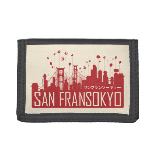 Big Hero 6 San Fransokyo Tri-fold Wallet