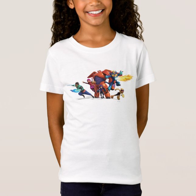 Big Hero 6 Superheros T-Shirt (Front)