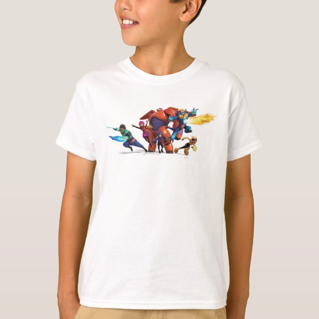 Big Hero 6 Superheros T-Shirt (Front)