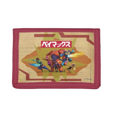 Big Hero 6 Superheros Trifold Wallet