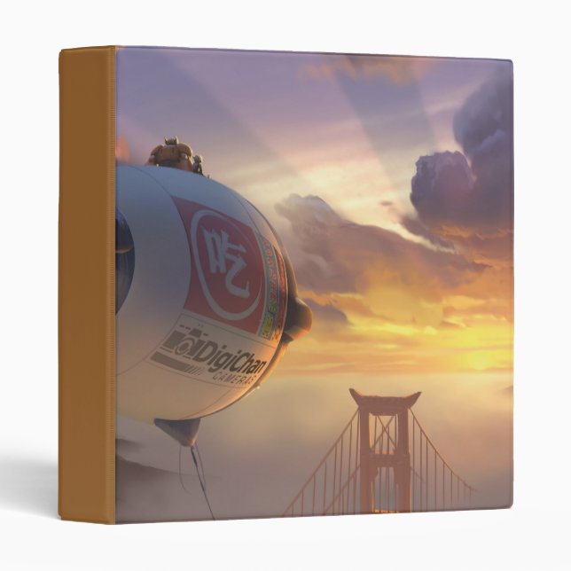 Big Hero Space Ship and Bridge Binder (Front/Spine)