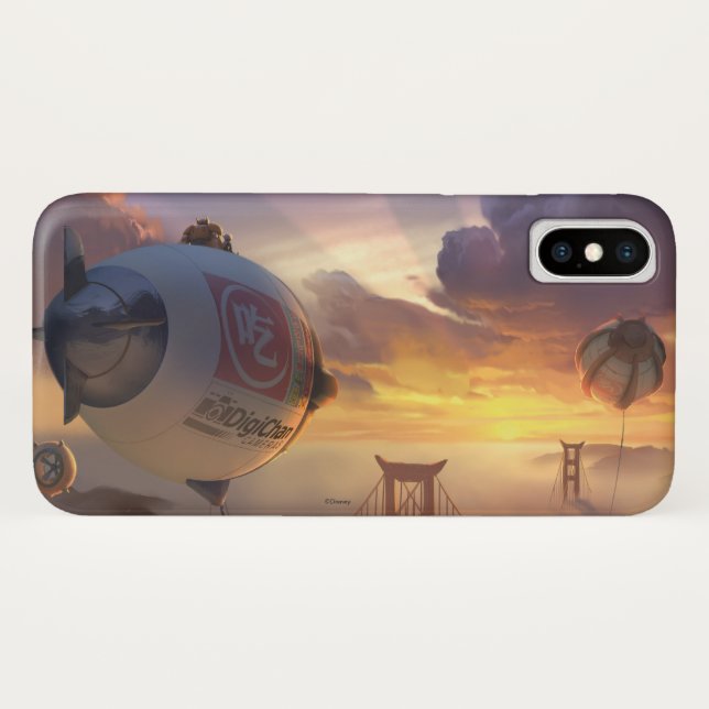 Big Hero Space Ship and Bridge Case-Mate iPhone Case (Back (Horizontal))