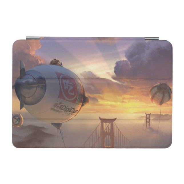 Big Hero Space Ship and Bridge iPad Mini Cover (Horizontal)