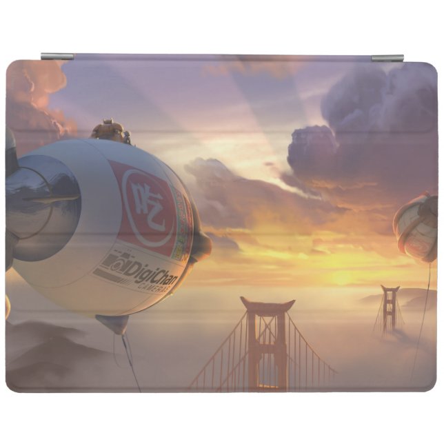 Big Hero Space Ship and Bridge iPad Smart Cover (Horizontal)