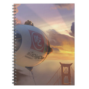 Big Hero Space Ship and Bridge Notebook
