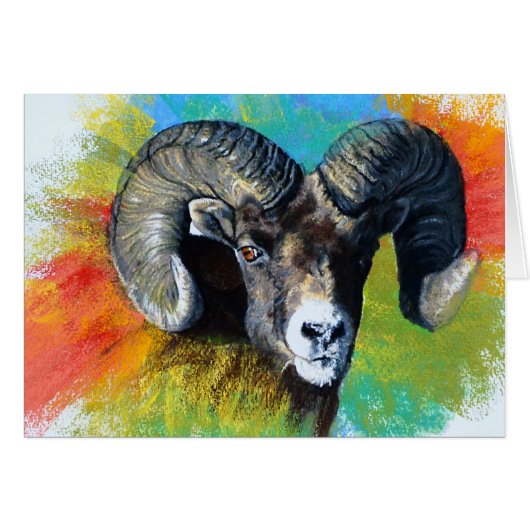 Big Horned Sheep Cards (Front Horizontal)
