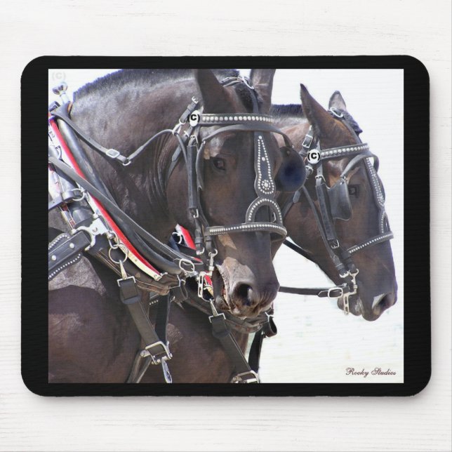 Big Horses Mousepad (Front)