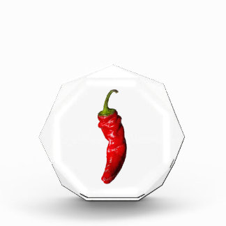 Big hot red pepper. award
