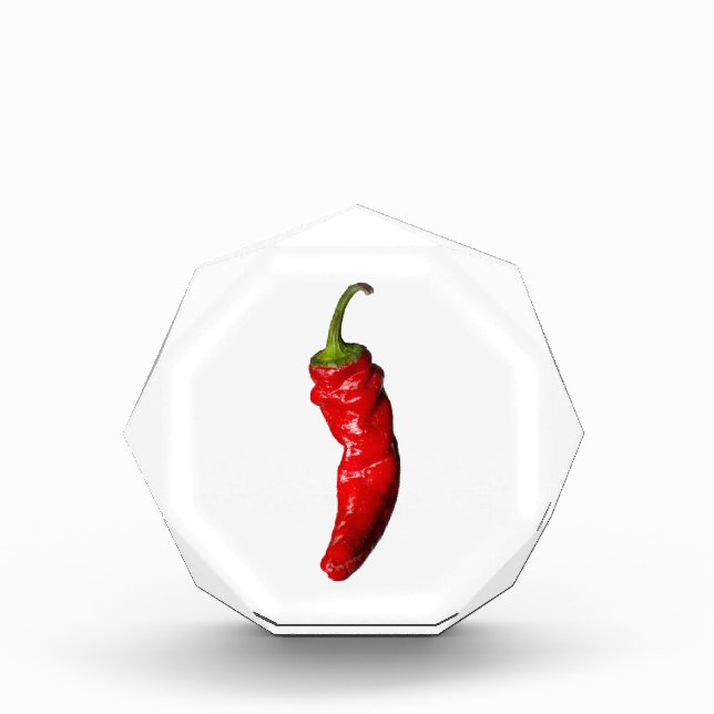 Big hot red pepper. award (Front)