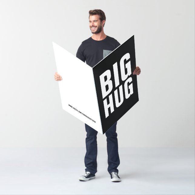 BIG HUG BIRTHDAY OR ANY OCCASION GIAGANTIC CARDS (In Situ)