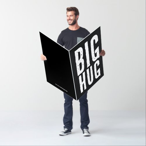 BIG HUG GIANT HUGE BIG BIRTHDAY GREETING  CARD