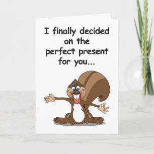Big Hug Humorous Birthday Card